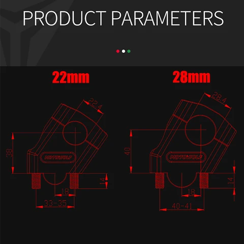 Для BMW для Yamaha 22 мм 28 мм мотоциклетный руль подъемник Мотокросс удлиняющий зажим Крепление для питбайка Мотоциклетные аксессуары