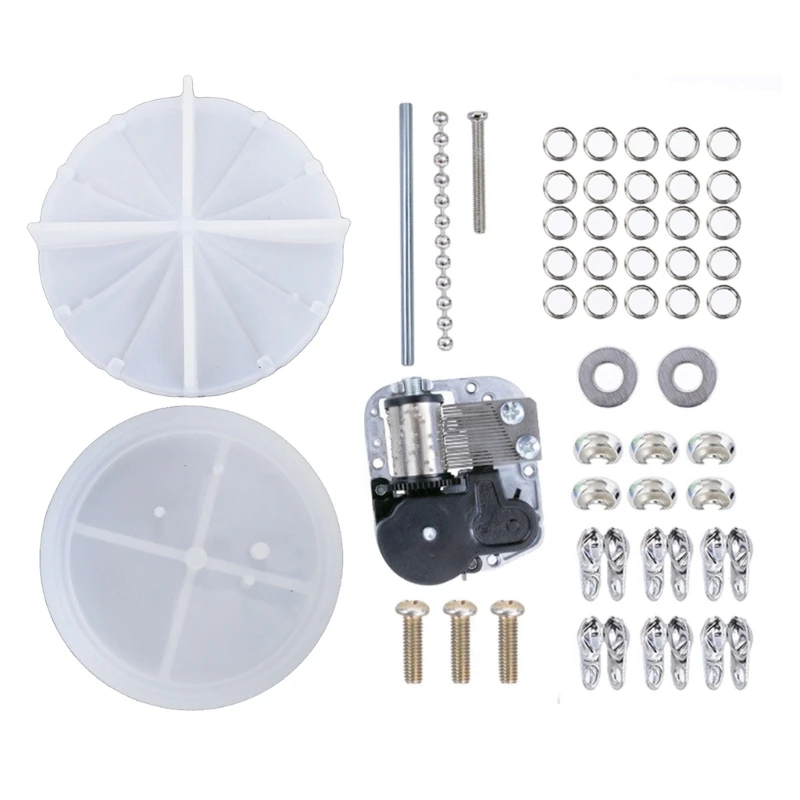 

Силиконовая форма в виде карусели, форма для украшения стола, материал для изготовления музыкальной шкатулки «сделай сам», Прямая поставка