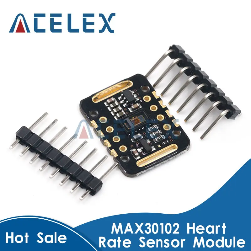 

MH-ET LIVE MAX30102 Heart rate Sensor Module Puls detection Blood oxygen concentration test For Arduino Ultra-Low Power
