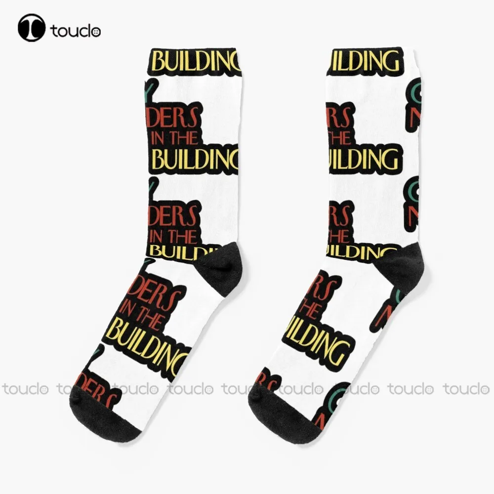 Omitb Only Murders In The Building Socks Slipper Socks Women Street Skateboard Socks Christmas New Year Gift Unisex Adult