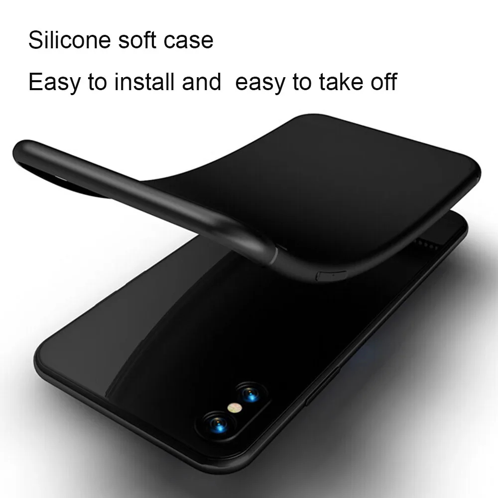Черный чехол для VIVO Y11 Y12 Y11S Y12S Y15 Y17 Y19 Y5S Y20 Y20I Y20S Y53 Y53S Y51 Y51S Y51A Pro защитный с
