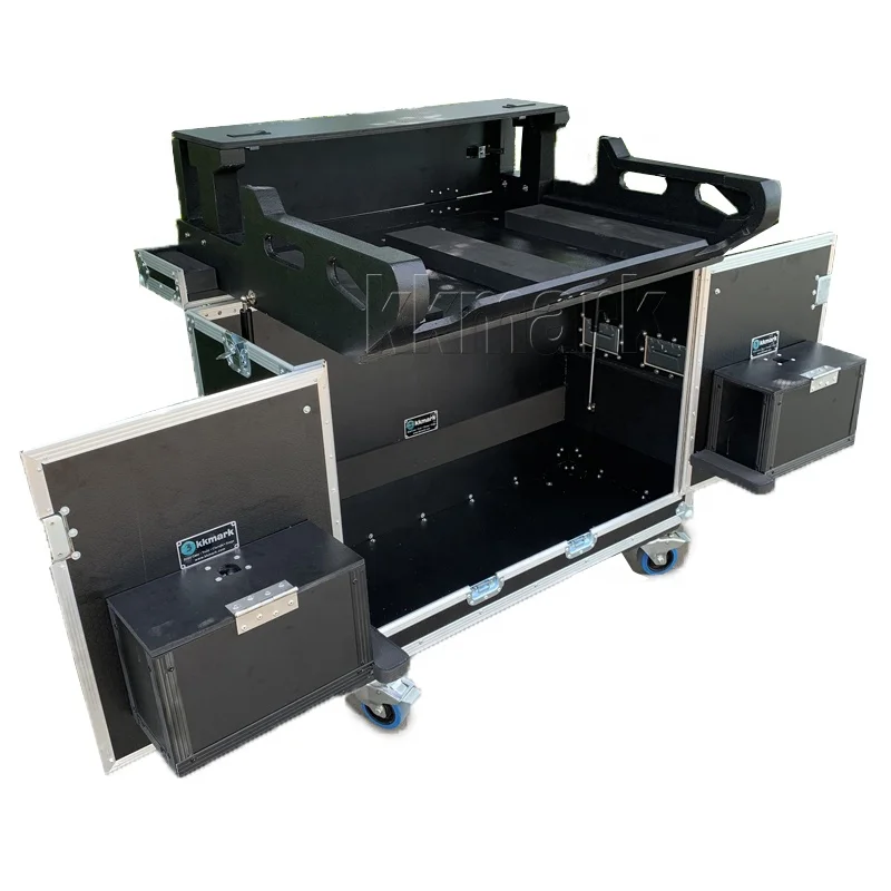 Консоль DJ микшера под заказ флип-полет для освещения Мидас M32 Allen Health SQ6 Behringer X32