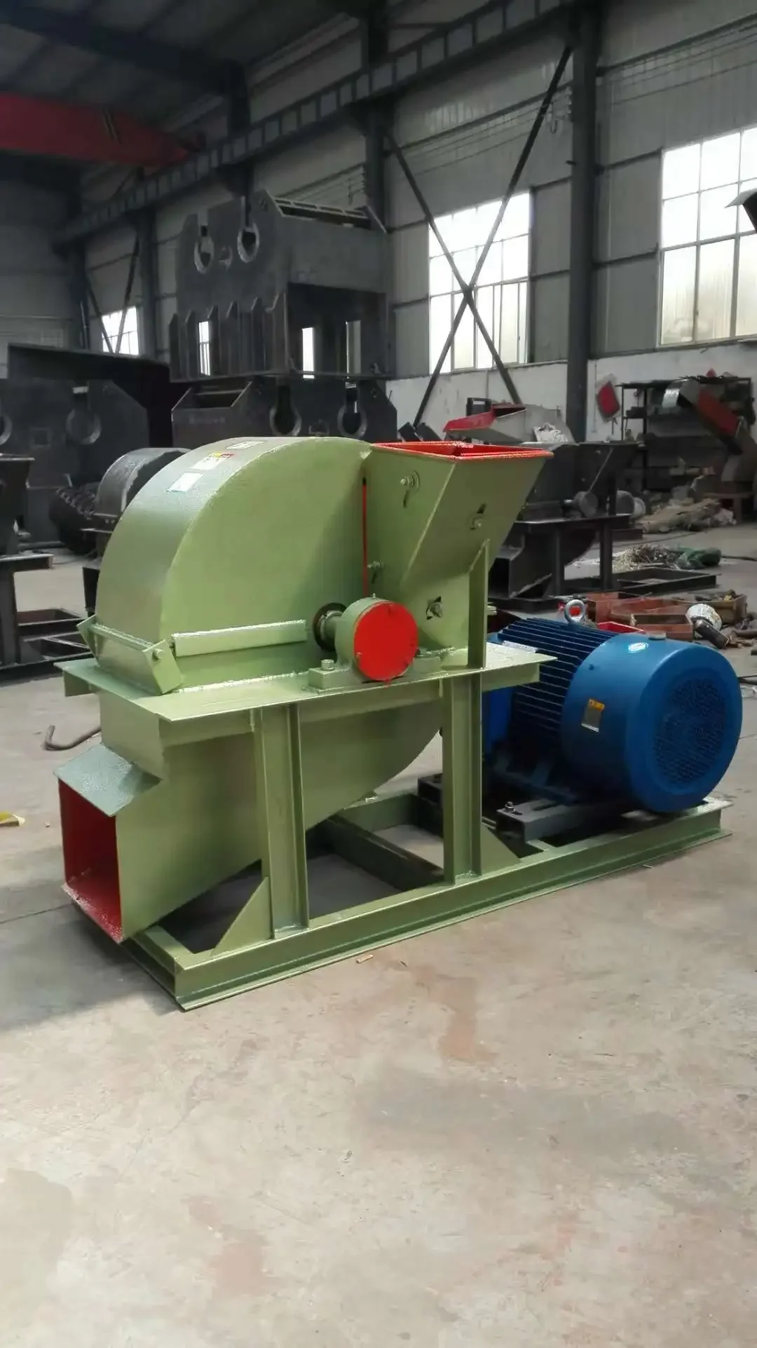 Дробилка для ветки деревьев кокосовой шелухи/500 кг/час мощный измельчитель