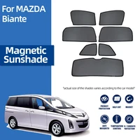 for mazda biante 2008 2018 magnetic car sunshade visor front windshield blindframe curtain rear side window sun shade shield