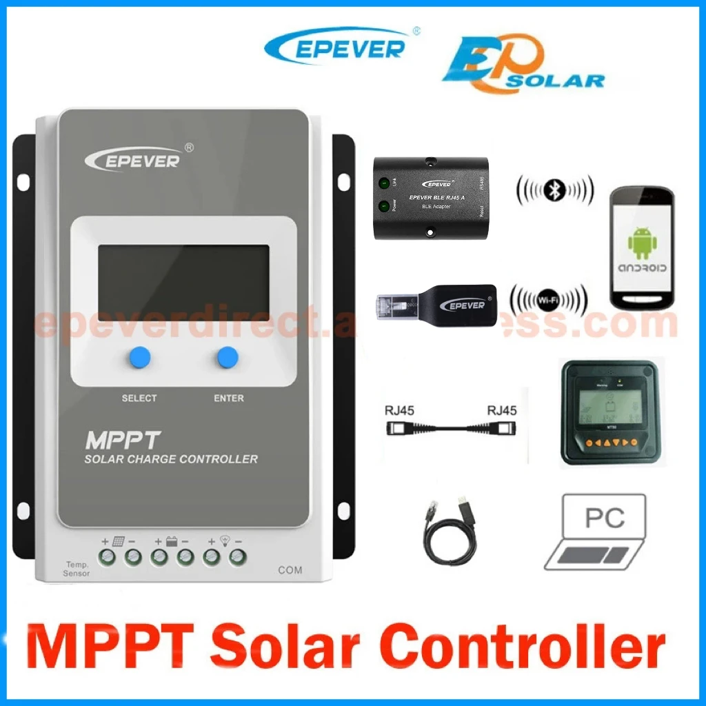 

EPsolar MPPT solar controller Tracer3210AN 30A 12V/24V auto work