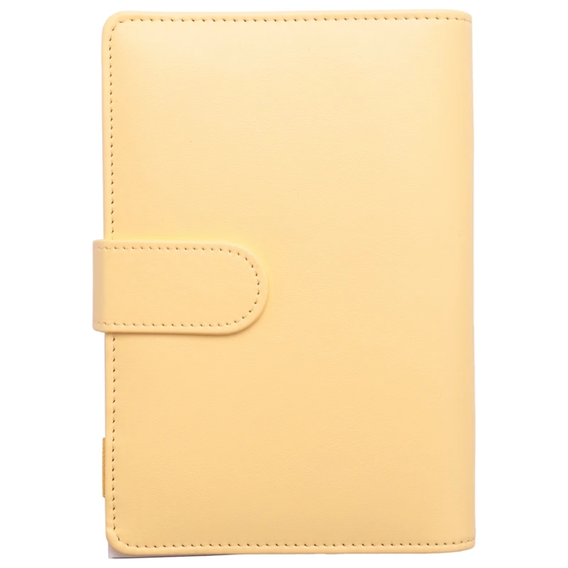 

PPYY-23 Pcs A6 Leather Notebook Binder Budget Set Planning Notepad 6-Ring Binder Sleeve, Binder Pockets, Cost Budget Sheets