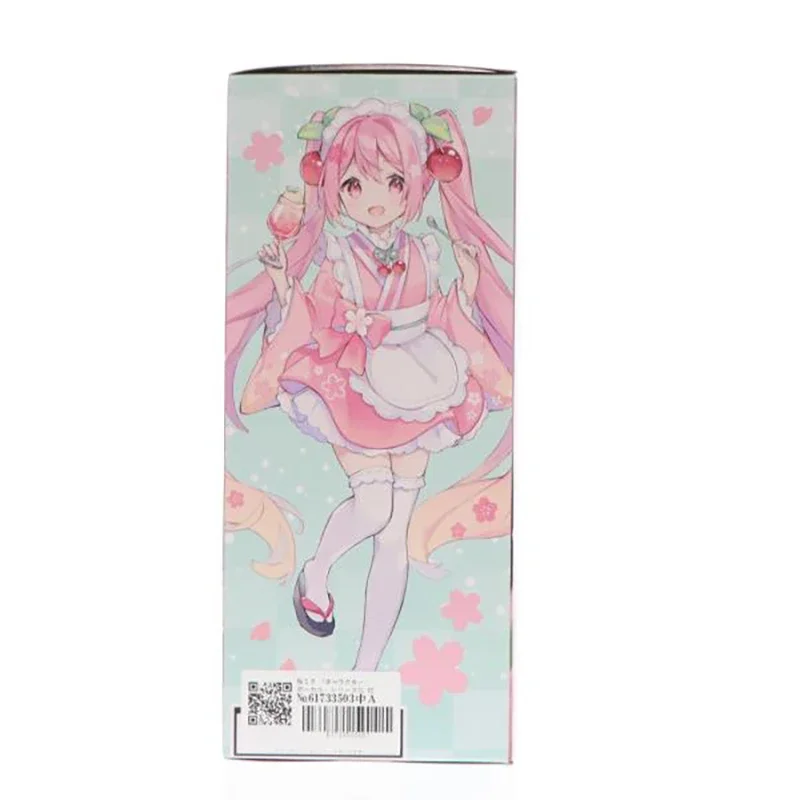 Фото В наличии: TAiTO Hatsune Miku Coreful Sakura Miku Breeze Cafe Ver. Фигурка аниме-персонажа из ПВХ, 18 см №3