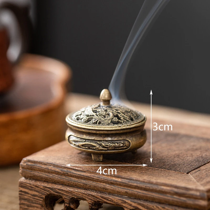 

Антикварная курильница из металла