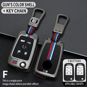 Zinc alloy+silica Car Key Case Key Cover Suitable for Buick Excelle 2008 2009 2011 2013 2015 StylingKey Protection Accessories
