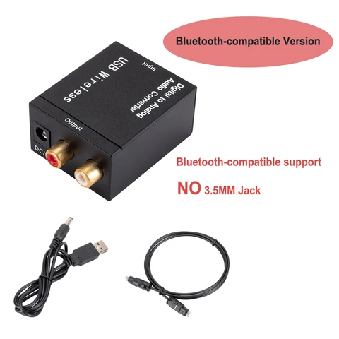 Цифро-аналоговый конвертер Spdif 3.5 мм RCA