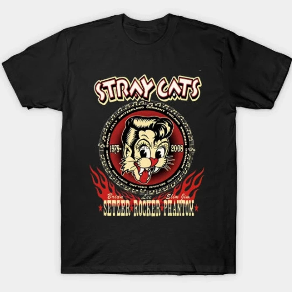 Рубашка унисекс в стиле бродячих котов винтажная забавная рубашка подарок кошке