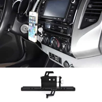 for 2016 2022toyota tacoma black car modeling central control multi function navigation bracket mobile phone support auto parts