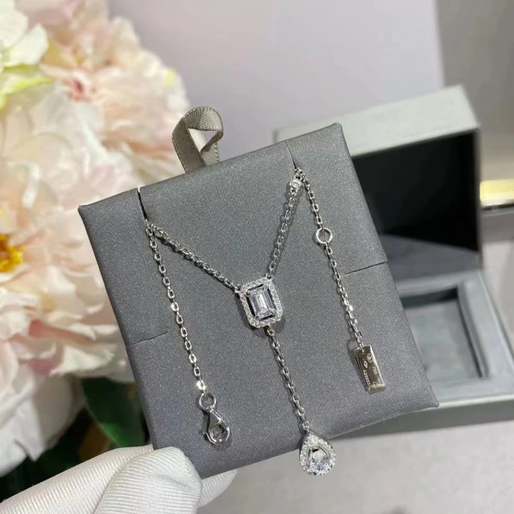 

Женское ожерелье из серебра 925 пробы, роскошный модный бренд Move Uno