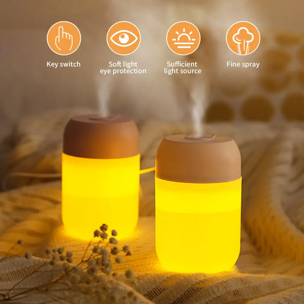 Портативный увлажнитель воздуха 300 мл ароматического масла для дома и автомобиля