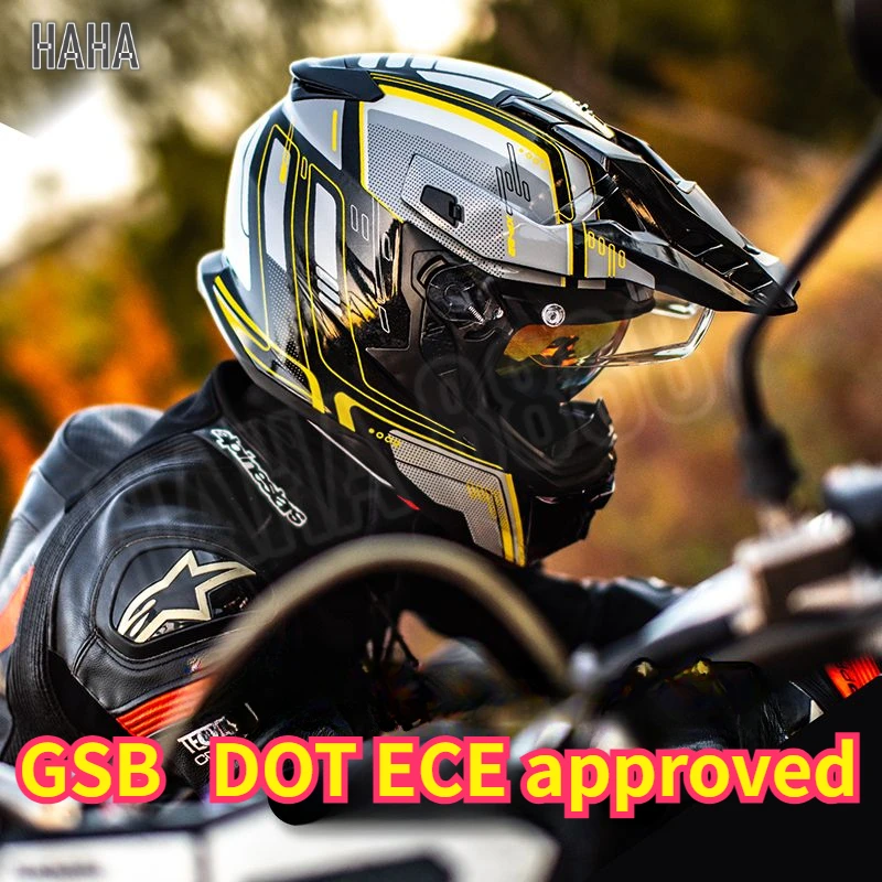 GSB ECE одобрение внедорожный мотоциклетный шлем для квадроциклов внутренние