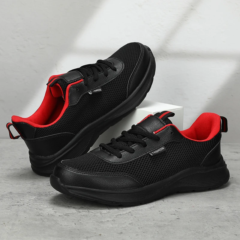 Hot Sale Running Shoes Men Breathable Sneakers Outdoor Sport Men Shoes Lightweight Men's Sneakers Walking Jogging Athletic Shoes