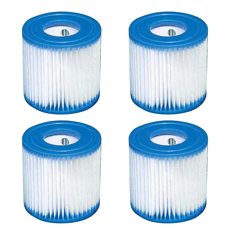 

4Pcs Pool Filter Cartridges Type H Replacement Swimming Pool Filter for Pool Filter Pump Cleaner Retail
