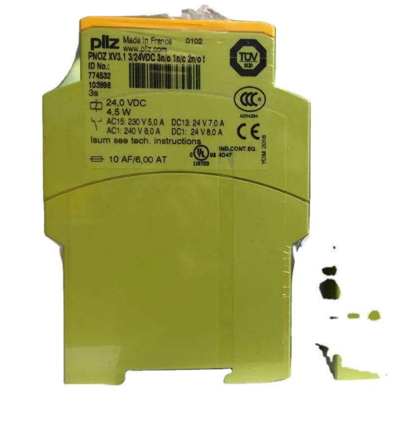 S7c 751107 750107 24VDC 4n/o 1n/c реле безопасности пружинной клеммы