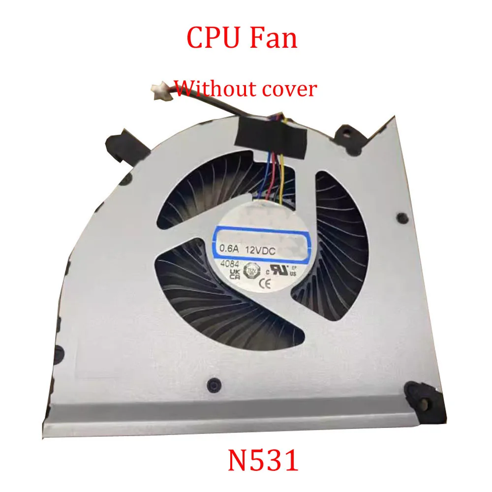 Процессор графического процессора ноутбука без крышки Вентилятор для MSI Titan 18 HX