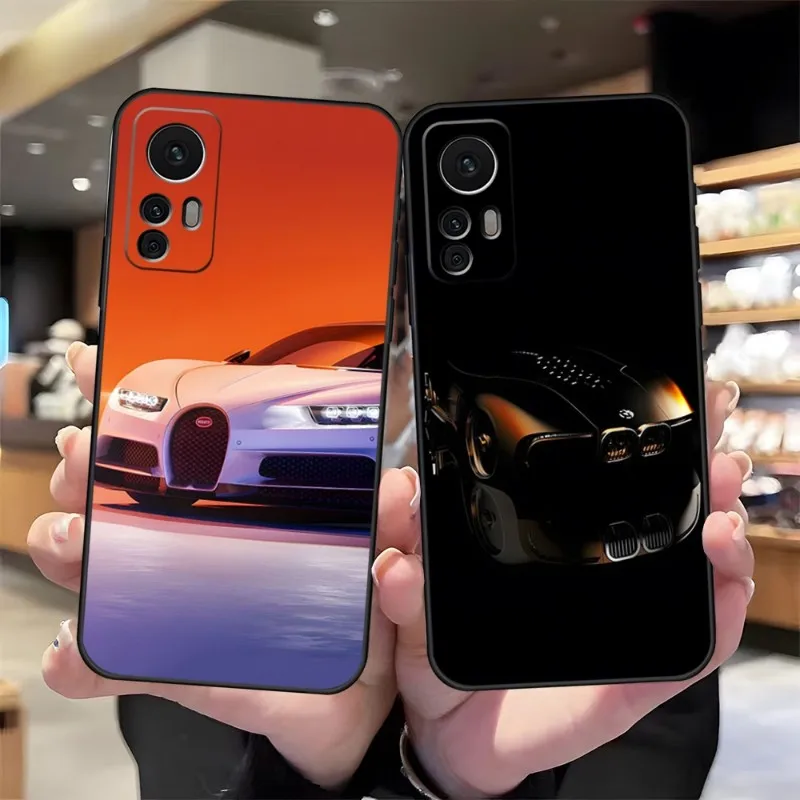 

Роскошный автомобиль Bugatti чехол для телефона роскошный дизайн для Redmi 9 9A 7A 10 8A 10A 8 Note 11 10S 7 11S Plus POCO X3 Pro чехлы