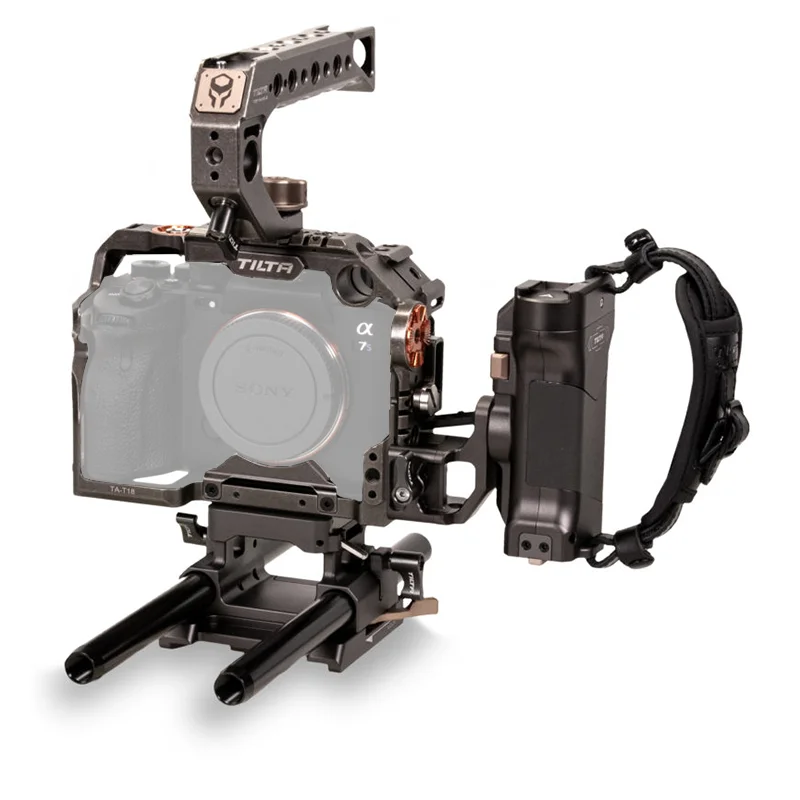 

Tilta TA-T18-E штатив для камеры Tiltaing a7S III Pro Kit для a7S III с держателем стержня и Опорной пластиной LWS (без камеры)