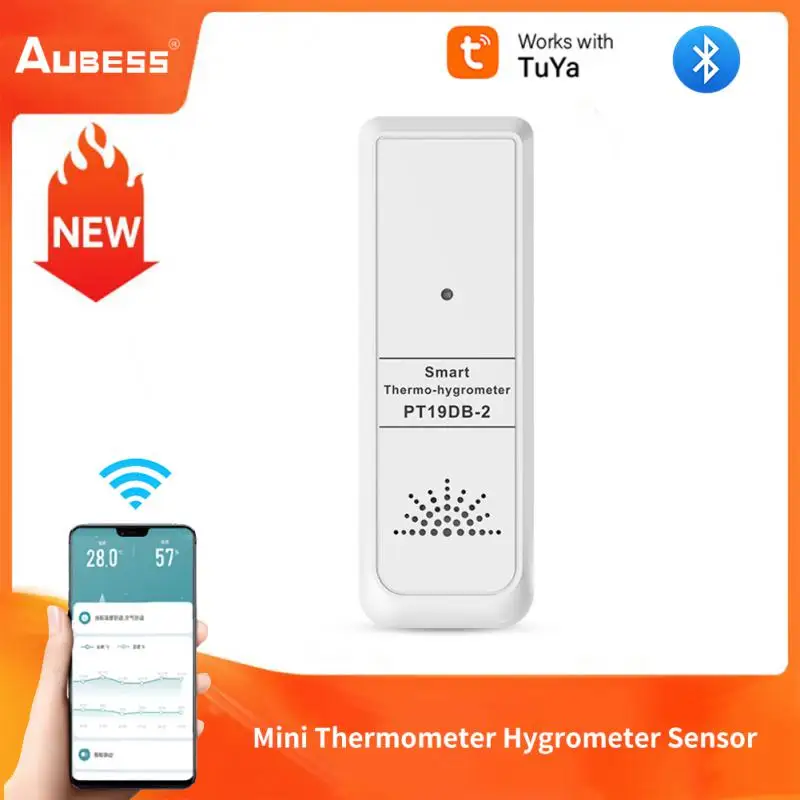 

Thermometer Smart Hygrometer Temperature Sensor bluetooth-compatible Smart Life APP Remote Control System Weather Station