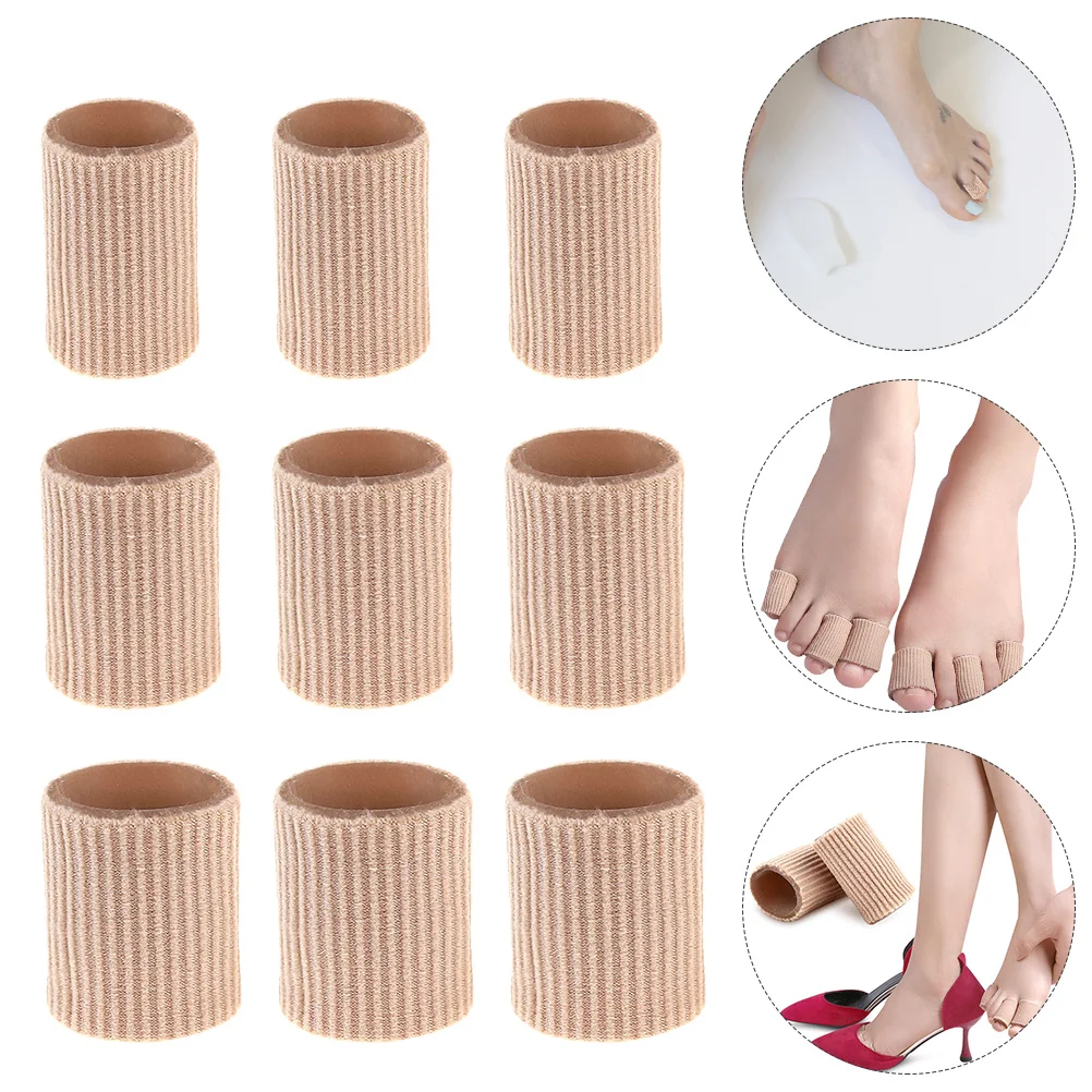 

Toesleeve Finger Protectors Corn Protector Tubing Caps Cushion Heel Cap Pad Sleeves Lined Wrap Bandage Feetpads Silicone Covers