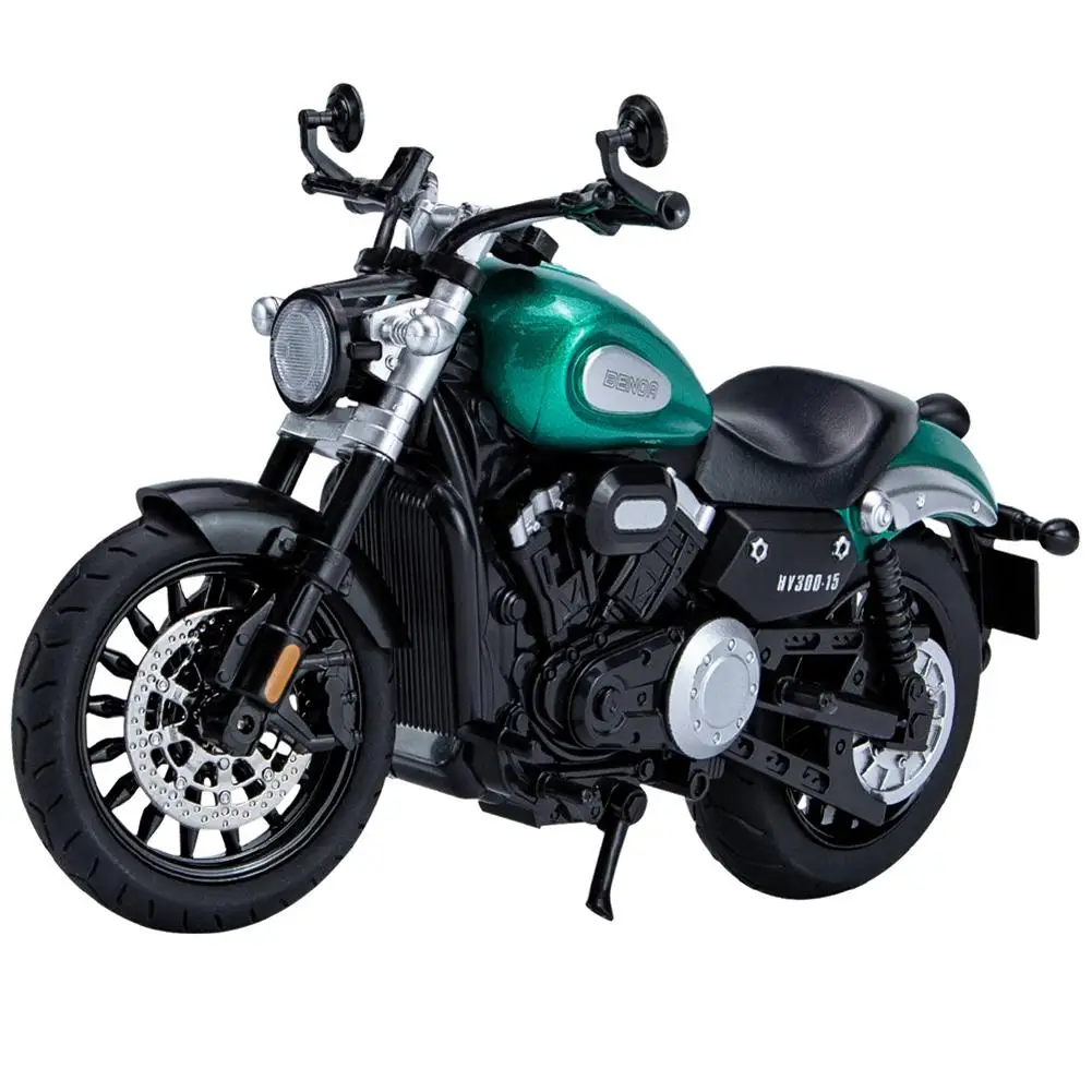 

1:12 War Eagle Simulation Alloy Motorcycle Model Car Toys For Children Gift Collection With Base Ornaments