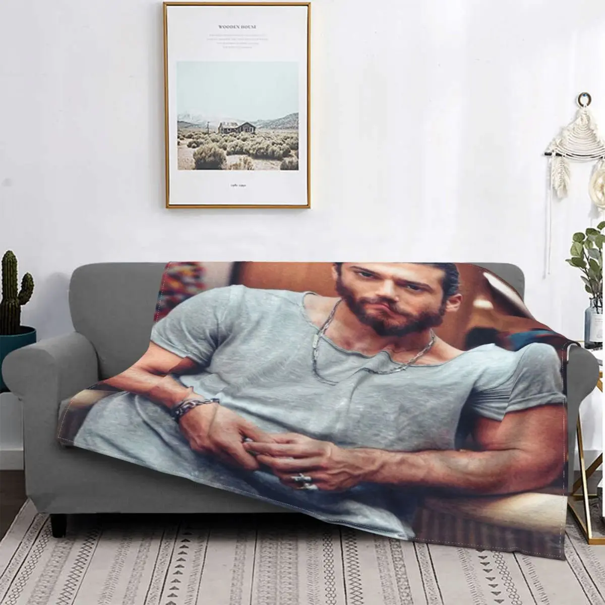 

Can Yaman-colcha a cuadros para cama, manta de lujo para el hogar, 339