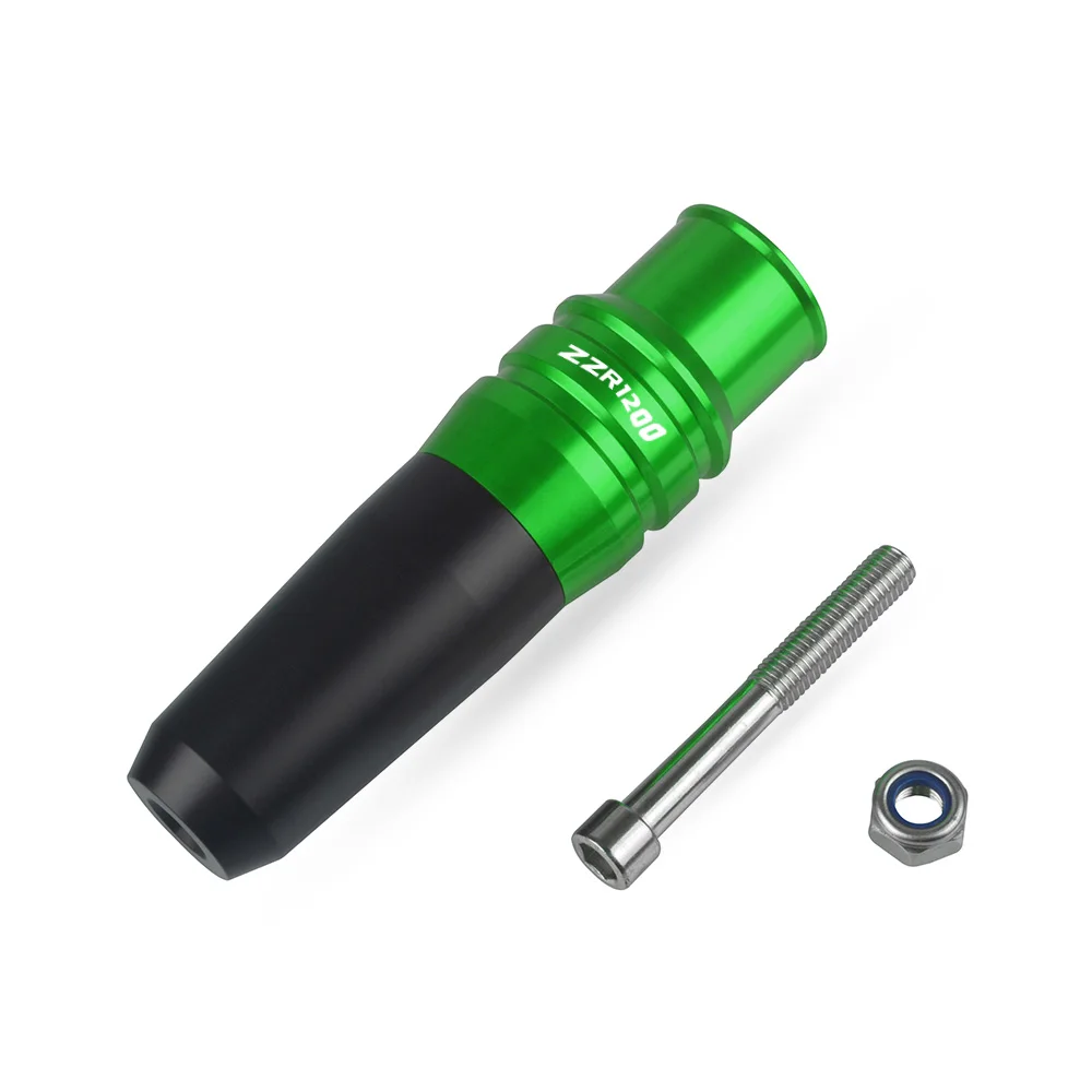 

Motorbike CNC accessories FOR KAWASAKI ZZR1200 2002 2003 2004 2005 2006 2007 Exhaust Frame Sliders Crash Pads Falling Protector