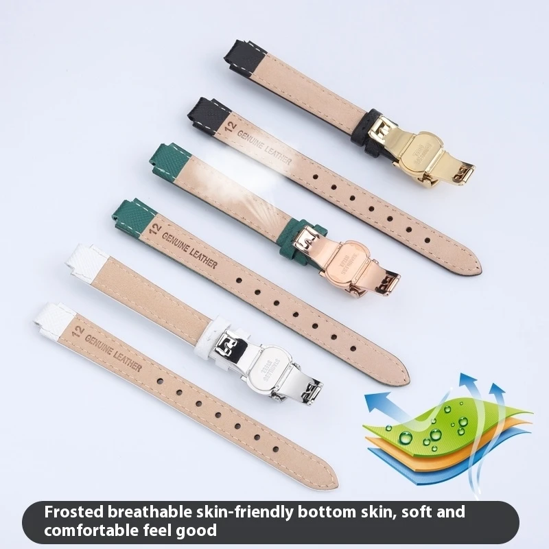 Для Casio SHE-3034/4029 Little Red Watch Series женский кожаный ремешок SHE-3034 мягкий удобный