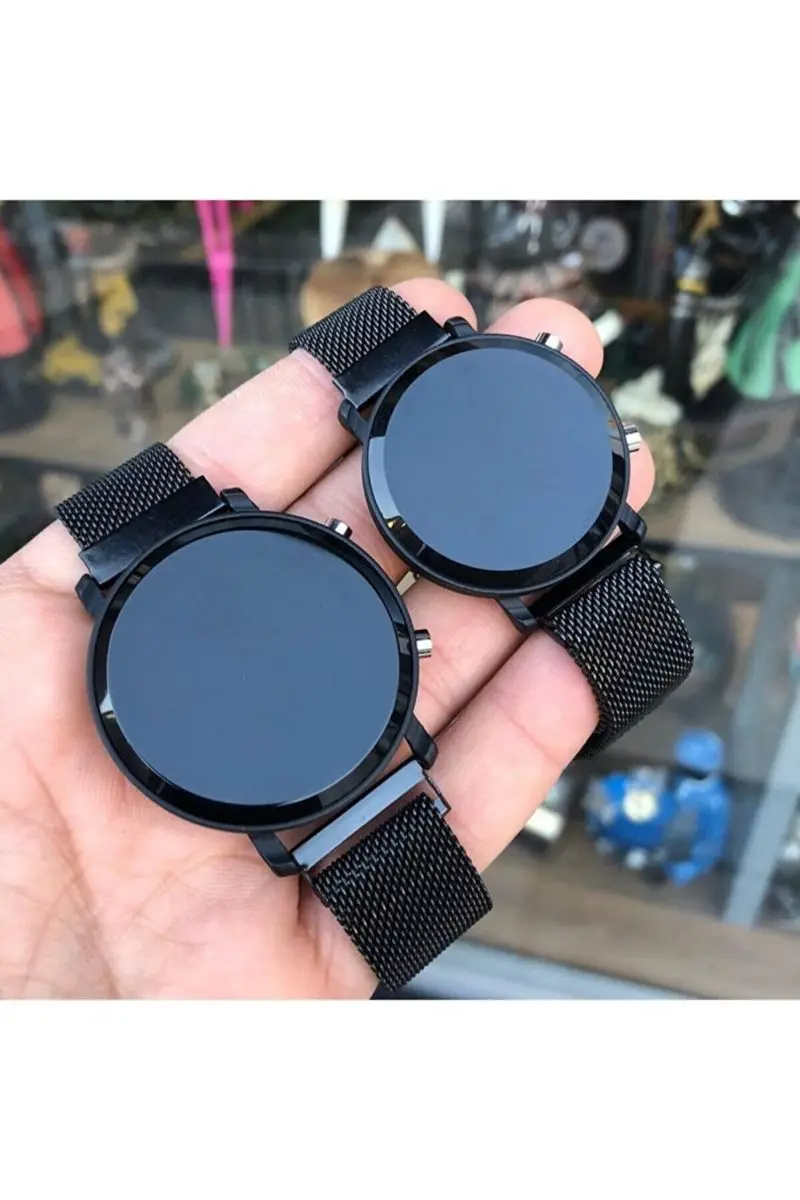 

Custom box with double wrist watch magnet cord digital dear watches