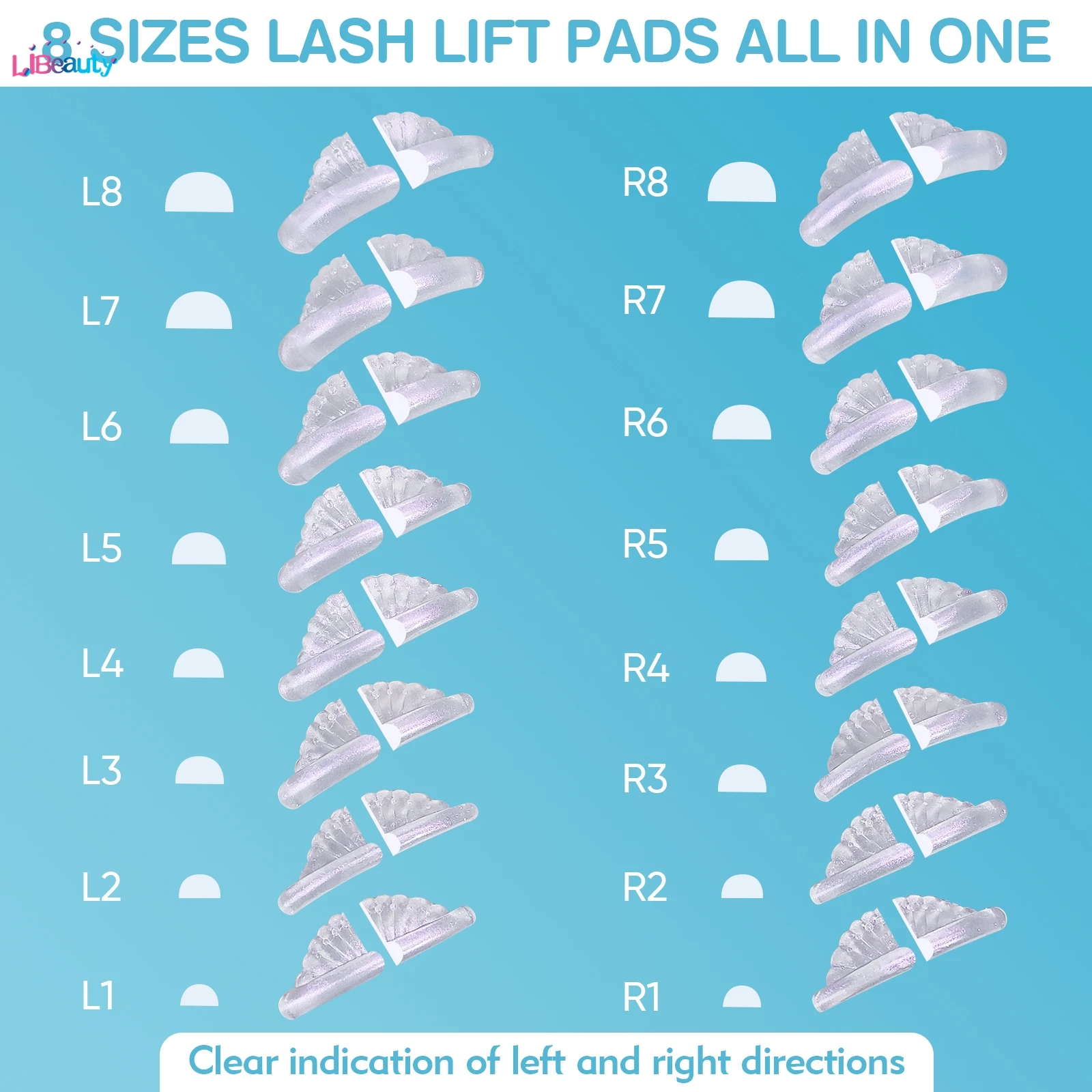 Libeauty оптический клей для ресниц готовый объемный лифтинг 3D аксессуары