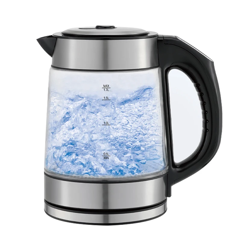 

Home Appliance 1.7L 304 Stainless steel glass electric kettle