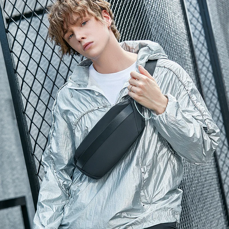 

2023 New Chest Bag Men's Multifunctional Large Capacity Trend Chest Bag Waterproof Sports Shoulder Bag Fashion Riding Chest Bag