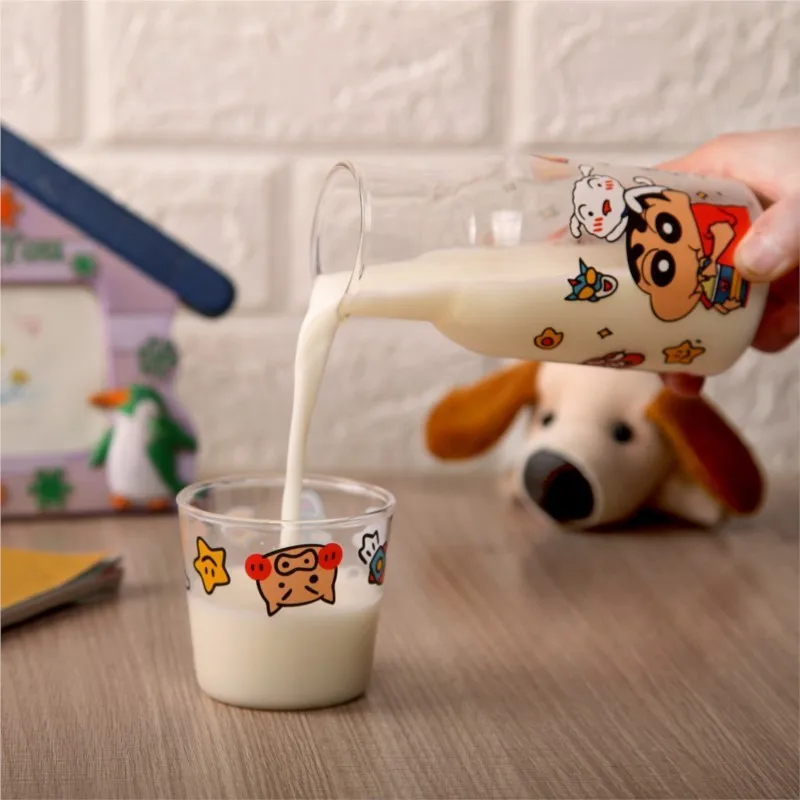 

Japanese One Drink Glass Milk Cup Ins Wind Korean Version Of Cute Girl Heart Home Water Cup High Temperature Cup