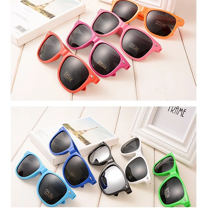 Evove Fashion Sunglasses Women Men Gift Promotion Glasses Red Black White Green Pink Wholesale Cheap |