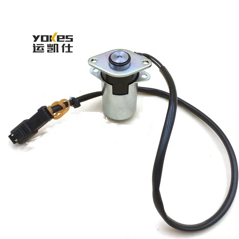 

Excavator Spare Part Rotary Solenoid Valve 20Y-60-32121 20Y-60-32120 For PC200-7 PC220-7 PC300-7Pilot safety lock solenoid valve