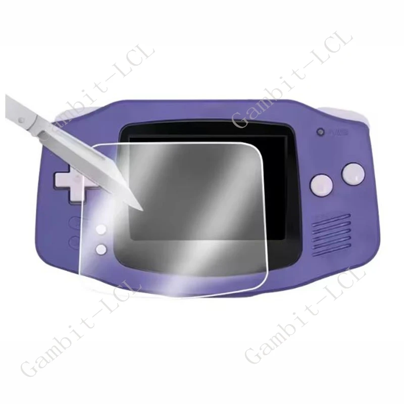 Фото 3 шт. защитных стекол 9H HD для игровых консолей Nintendo GB, GBA, GBC, GBP, GBA SP, HD, Game Boy, Game Boy Advance, Game Boy Color, Game Boy Advance SP, защитная пленка для экрана. №2