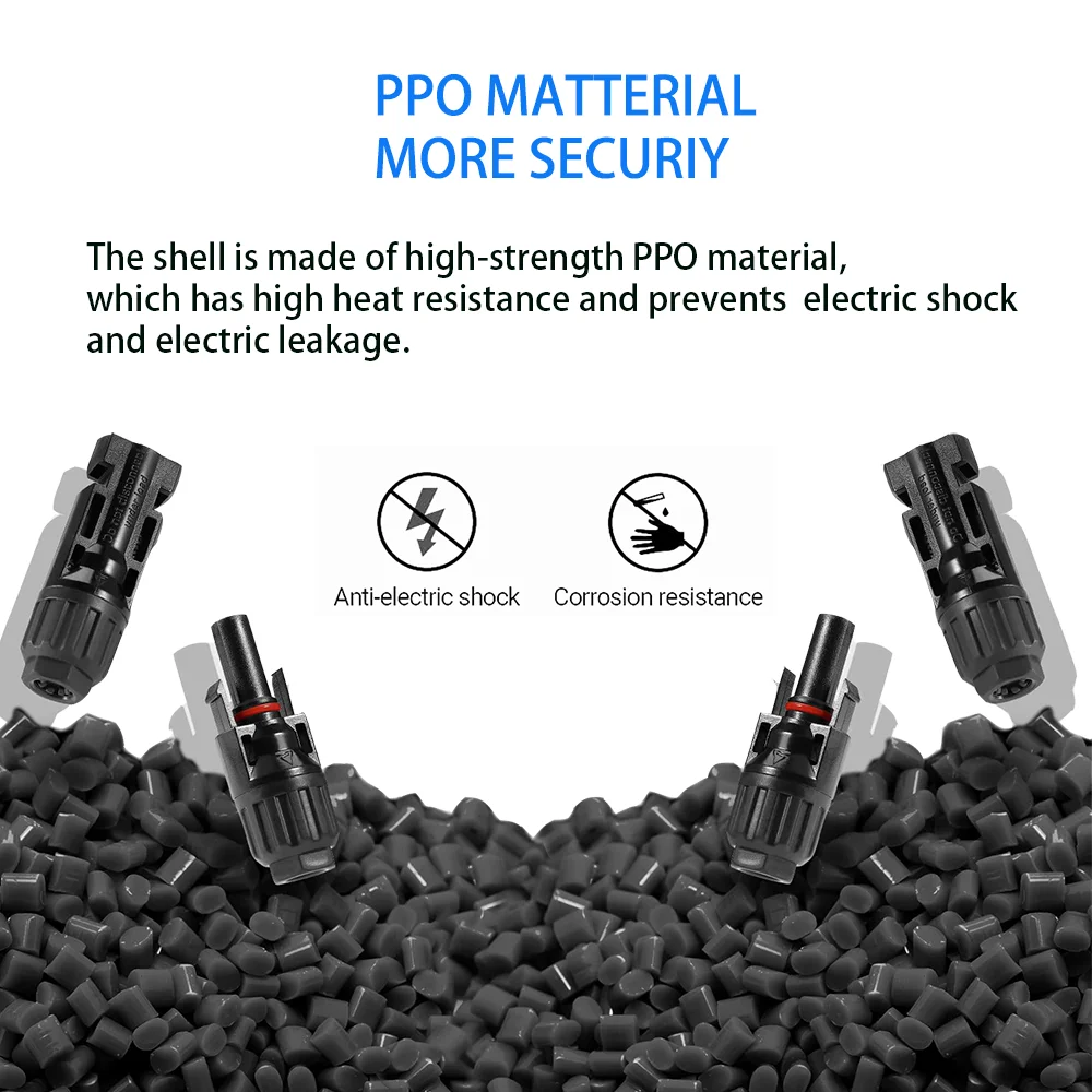 Солнечные Разъемы для DC5 5 мм x 2 16AWG адаптер кабеля солнечной энергии портативной