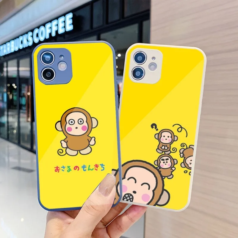 

Милый мультяшный чехол для телефона IPhone 14 13 12 11 Pro Max X XR XS 8 7 Plus, цветной чехол из жидкого стекла