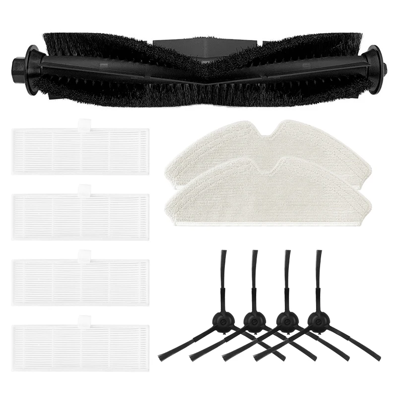 

Roller Side Brush HEPA Mops for Proscenic M7 PRO/Kyvol Cybovac S31/ HONITURE Q6/Uoni Vacuum Cleaner Accessories