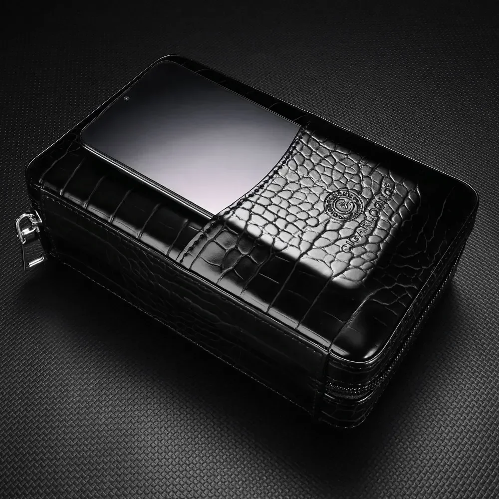 Портативный чехол для хьюмидора сигар CIGARLOONG роскошный дорожный вкладыш из