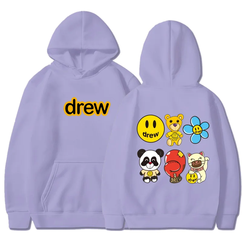 

DREW House Hoodie Sweatshirt Men/Women Hoody Hip Hop Harajuku Fashion Justin Bieber Mens Hoodies clothes Streetwear Unisex Tops