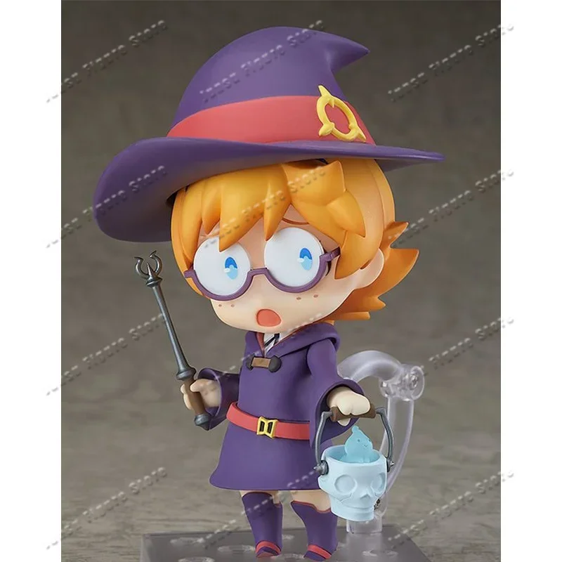 Фото В наличии GSC Nendoroid 859 Лотте Янссон из аниме «Маленькая ведьма Академии», готовая фигурка, модель, игрушка, подарок для детей №3