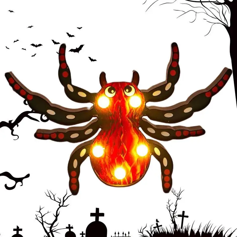 

Halloween Pumpkin/Skull Lights Decorations Battery Operated LED Light Up Skull Halloween Party Spooky Decorations Lamps