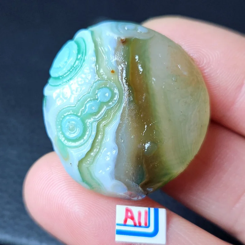 Бусины из агата Alxa