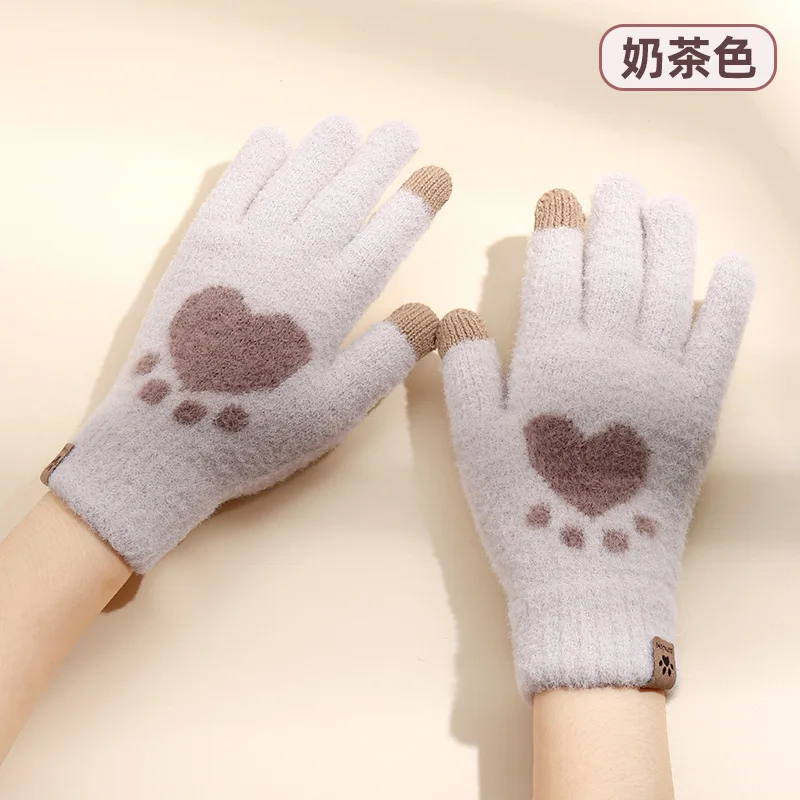 Ski Gloves Fleece Thermal Gloves Snowboard Gloves Men Women Winter Snow Gloves