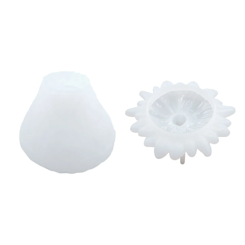 

Vintage Jar Resin Mold with Lid Strawbery Silicone Storage Box Mold for Epoxy Casting DIY-Jewelry Trinket-Container Mold