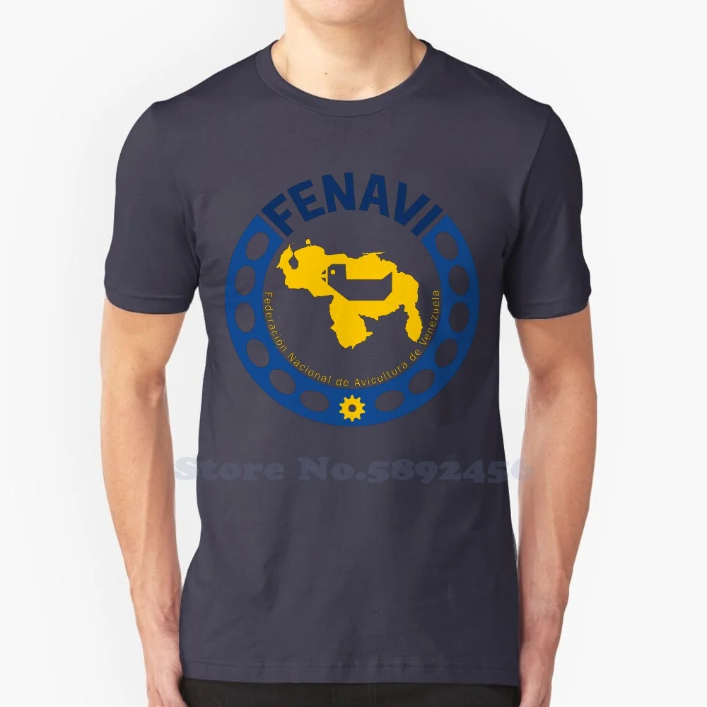 

Fenavi Logo Casual T Shirt Top Quality Graphic 100% Cotton Tees